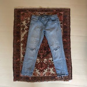 Gap light wash girlfriend jeans